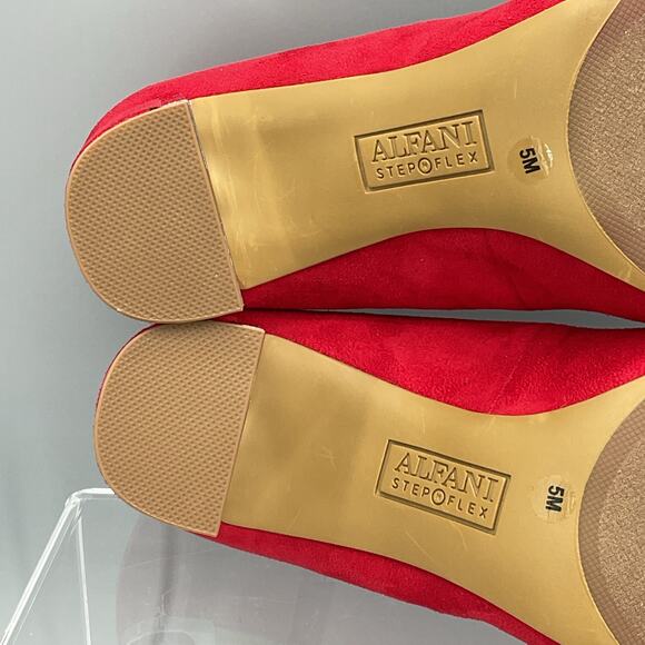 NEW Alfani Women’s Jensonn Pointed Toe Dress Heels Red Size 5M - Picture 9 of 10